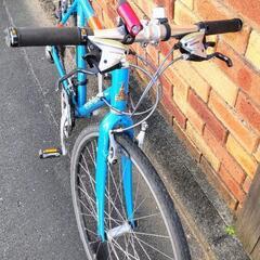 クロスバイク　英国RALEIGH社　トルコブルー　の画像