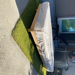 ニトリ　シングルベット(マットレス付き)