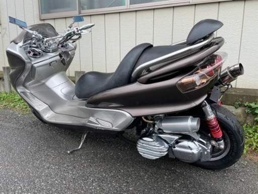 YAMAHA・マジェスティC・ロンホイ・メッキパーツ多数・全国陸送可能〜