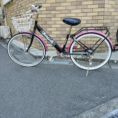子供用自転車 24インチ LEDオートライト 6段変速