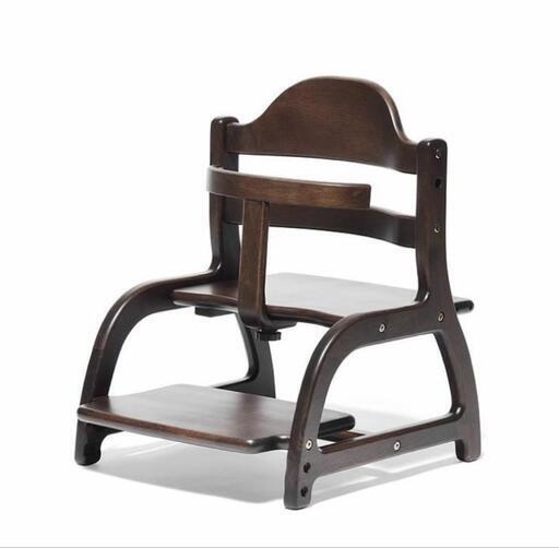 すくすくローチェア　ダークブラウン　中古品　取りに来ていただける方限定