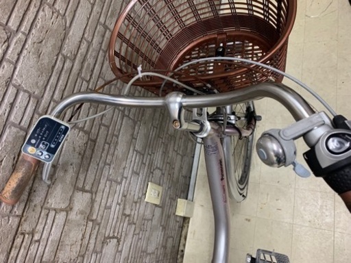 東京23区配達無料　新基準 Panasonic パナソニック ビビライトU　6.6Ah 電動自転車☆中古☆パナ ⑦