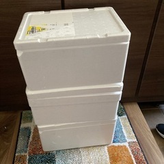 【商談中】発泡スチロール箱 ①