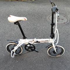 14インチ折りたたみ自転車6速使用2〜3回
