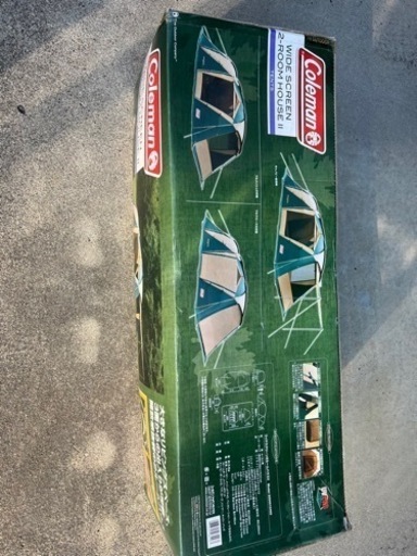 新品！未使用！Coleman テント　ワイドスクリーンルームハウスII