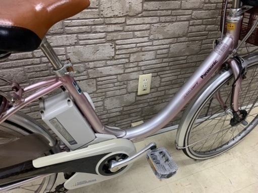 東京23区配達無料　新基準 Panasonic パナソニック ビビライトU　6.6Ah 電動自転車☆中古☆パナ 15