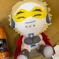 僕のヒーローアカデミア　でっかいぽふっとぬいぐるみ　ホークスの画像