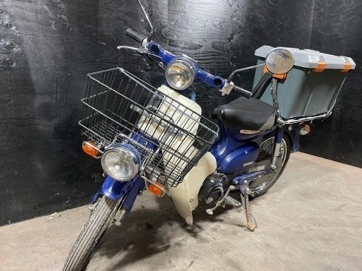 買取強化中！！★お支払い総額5.5万円★ ホンダ プレスカブ50 AA01 フロント、リアカゴ付き！低燃費！通勤通学に！配達にも♪関東圏内即日配送可能です！