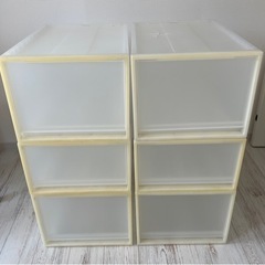 無印良品衣装ケース6個