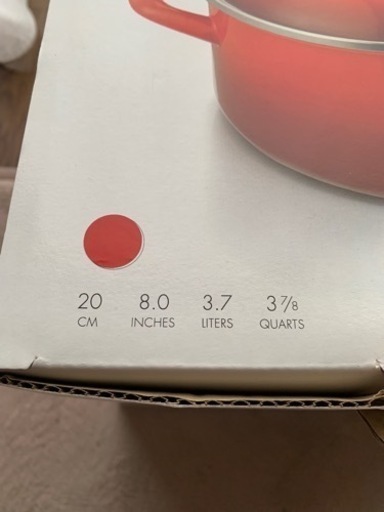 値下げしました　　ＬＥ　CREUSET（ 鍋未使用）