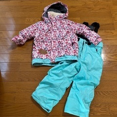 【美品】女の子スキーウェア100サイズ