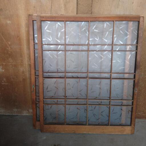 建具 2枚 引き戸 昭和レトロ