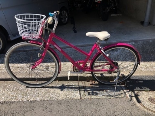 ブリヂストン　自転車　24インチ　マークローザー　6段変速　室内保管