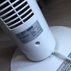 コンパクト　タワー扇風機の画像