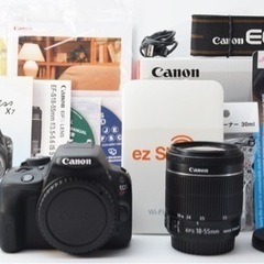 S数5820程度●初心者向け●Wi-Fi転送●キャノン EOS kiss X7 1ヶ月動作補償あり！ 安心のゆうパック代引き発送！ 送料、代引き手数料無料！の画像