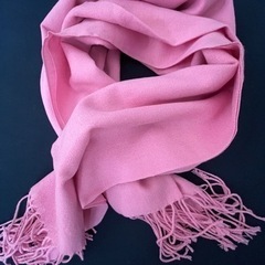 ストール　ピンク　薄地　新品
