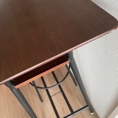 【値下げ】カウンターテーブル、チェア　3点セットの画像