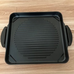 [ほぼ未使用] IHクッキングヒーター、専用焼肉プレートの画像