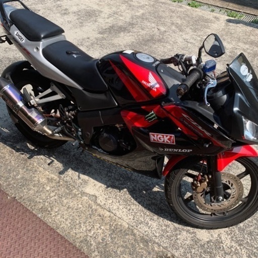 CBR125 事故車