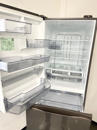 激安‼️高級感あるガラストップ 20年製 465L TOSHIBA5ドア冷蔵庫GR-S470GZL(ZH)?