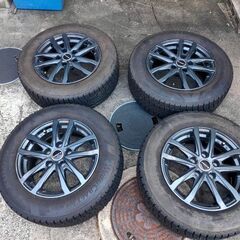 ミニバン用スタッドレス ホイル付195/65/R15　15☓6....