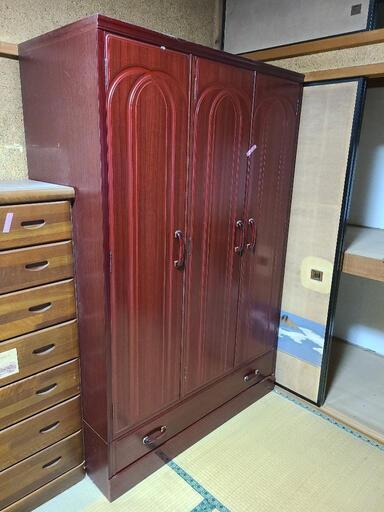 【中古】洋服クローゼット(大型)