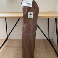 LOGOS ロゴス ROSY リクライナーチェア オレンジストライプ 73302000 キャンプ チェア タグ付　1/2の画像