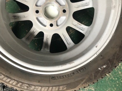 ダイハツ純正アルミ　スタッドレス