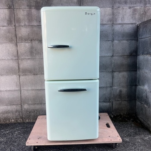 ［受け渡し者様決定］◆2019年製　e angle 【右開き】149L 2ドアノンフロン冷蔵庫◆