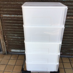 収納ケース5ケ　セットの画像