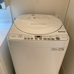 【取引進行中】洗濯機（シャープ、性能◎）の画像