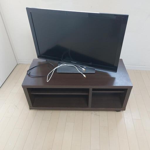 テレビ　32v　テレビ台　ケーブル　セット