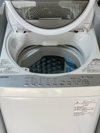 送料・設置込み　洗濯機　6kg TOSHIBA 2018年