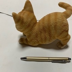 猫の置物、ガーデンオブジェの画像