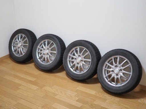 13インチ　アルミホイール　スタッドレスタイヤ　4本セット