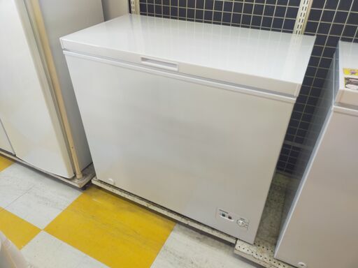 【リサイクルストアスターズ鹿大店】2022年製　アイリスオーヤマ ノンフロン上開き式冷凍庫 198L ホワイト ICSD-20A-W