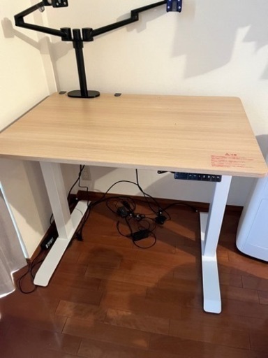 昇降デスク【ほぼ未使用】70✖️100