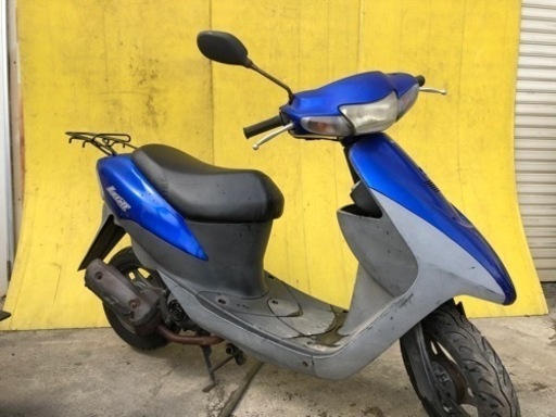 タイヤ新品❗️セル始動⭐️交換部品2万円以上❗️レッツ2 SUZUKI 2stモデル⭐️原付　スクーター　50cc