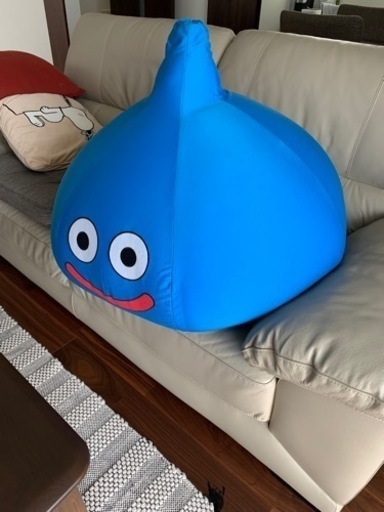 スマイルスライム　ビッグクッション