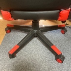 GTRACING ゲーミングチェア　赤黒の画像