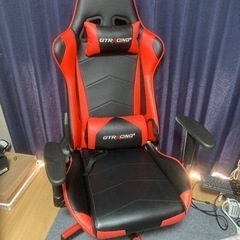 GTRACING ゲーミングチェア　赤黒