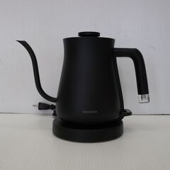 バルミューダ 0.6L電気ケトル K02A-BK