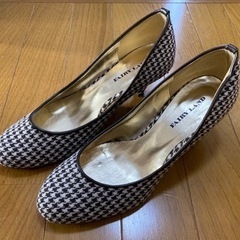 靴　パンプス　サイズL 