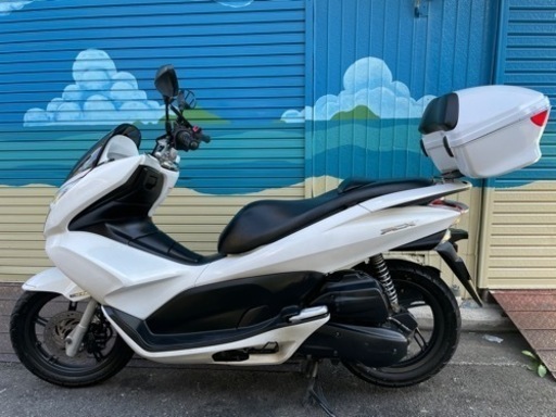 保証付・PCX125 極美車！エンジン好調！セキュリティアラーム付 新品リアボックス付 約34500km !?JF28（125cc）4st　実働美車    各種整備・カスタム可能