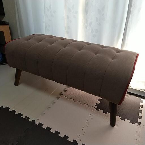 (決まりました)二人がけ ソファー 椅子 オットマン 美品
