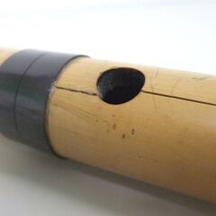 割れあり 尺八 銘無 竹 約55cm 一尺八寸 札幌市北区屯田の画像