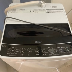 洗濯機 5.5kg JW-C55D 2019年製の画像