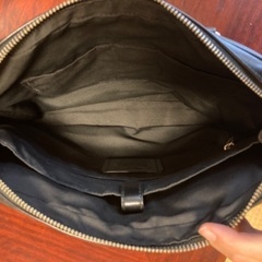 COACH コーチ2WAY 黒 レザー ビジネスバッグ F72973