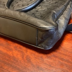 COACH コーチ2WAY 黒 レザー ビジネスバッグ F72973