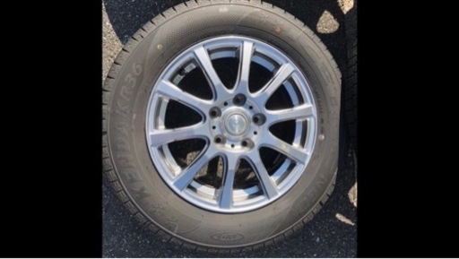 既に取引中　195/65R15 アルミホイール、スタッドレスタイヤ付き、4本セット